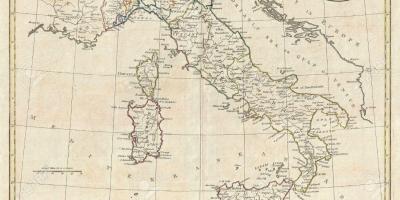 Carte de l'Italie ancienne