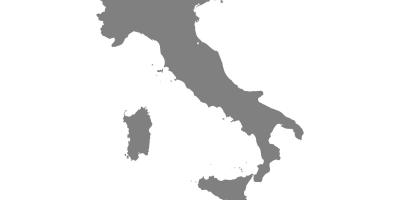 Carte de l'Italie vecteur